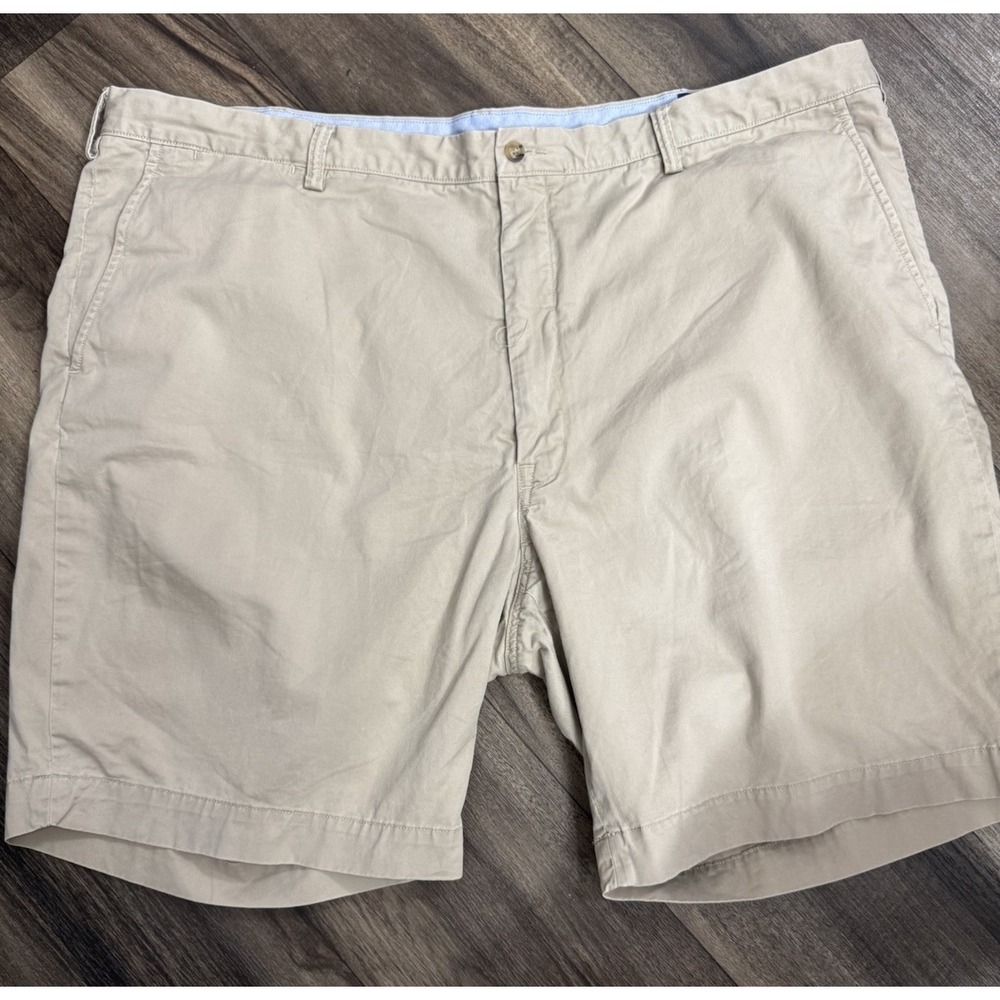 Polo Ralph Lauren The‎ Polo Chino Shorts Mens 48B Khaki Stretch Classic Fit